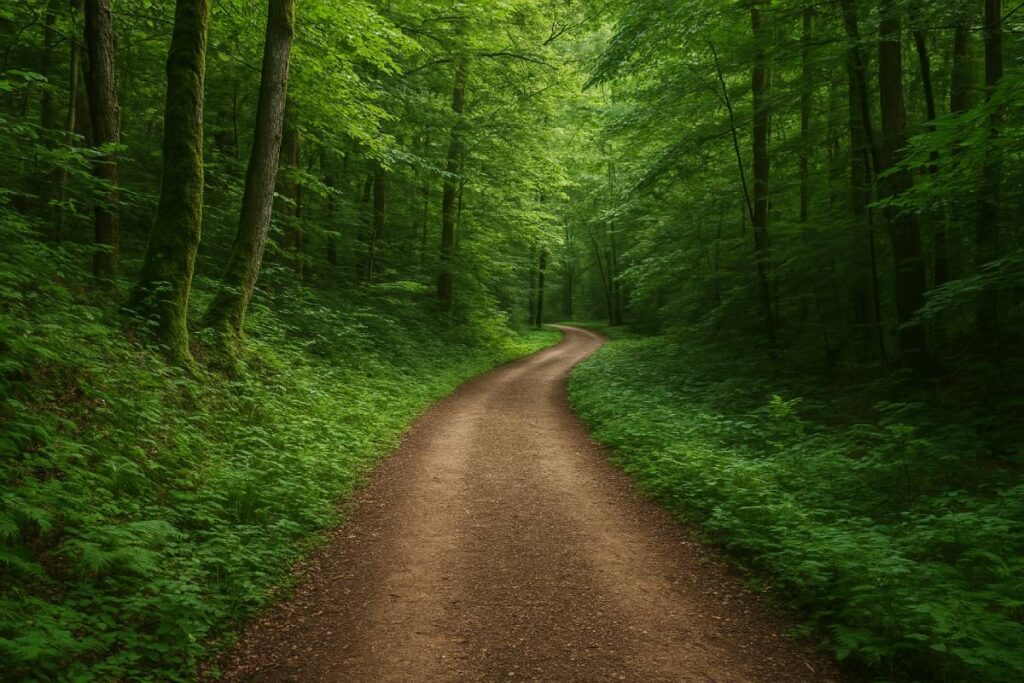 Itinerario immerso nella natura italiana