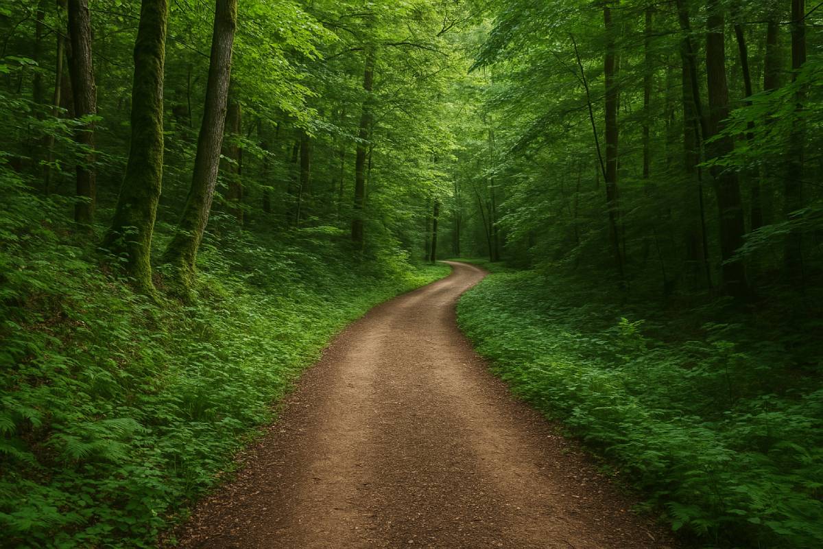 Itinerario immerso nella natura italiana