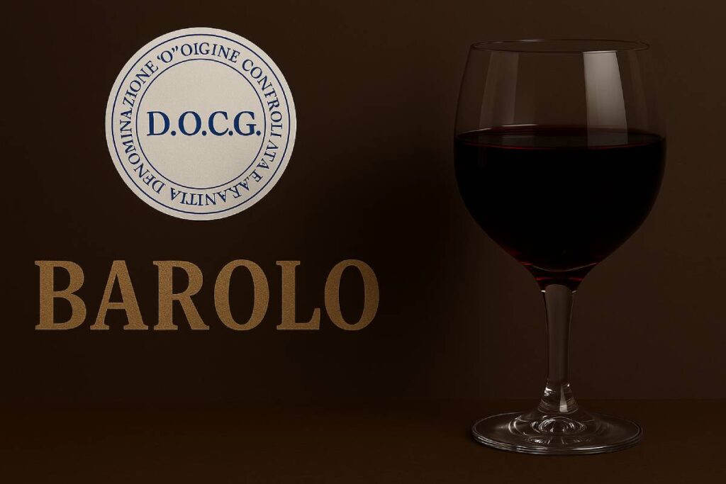 Barolo vino rosso DOCG