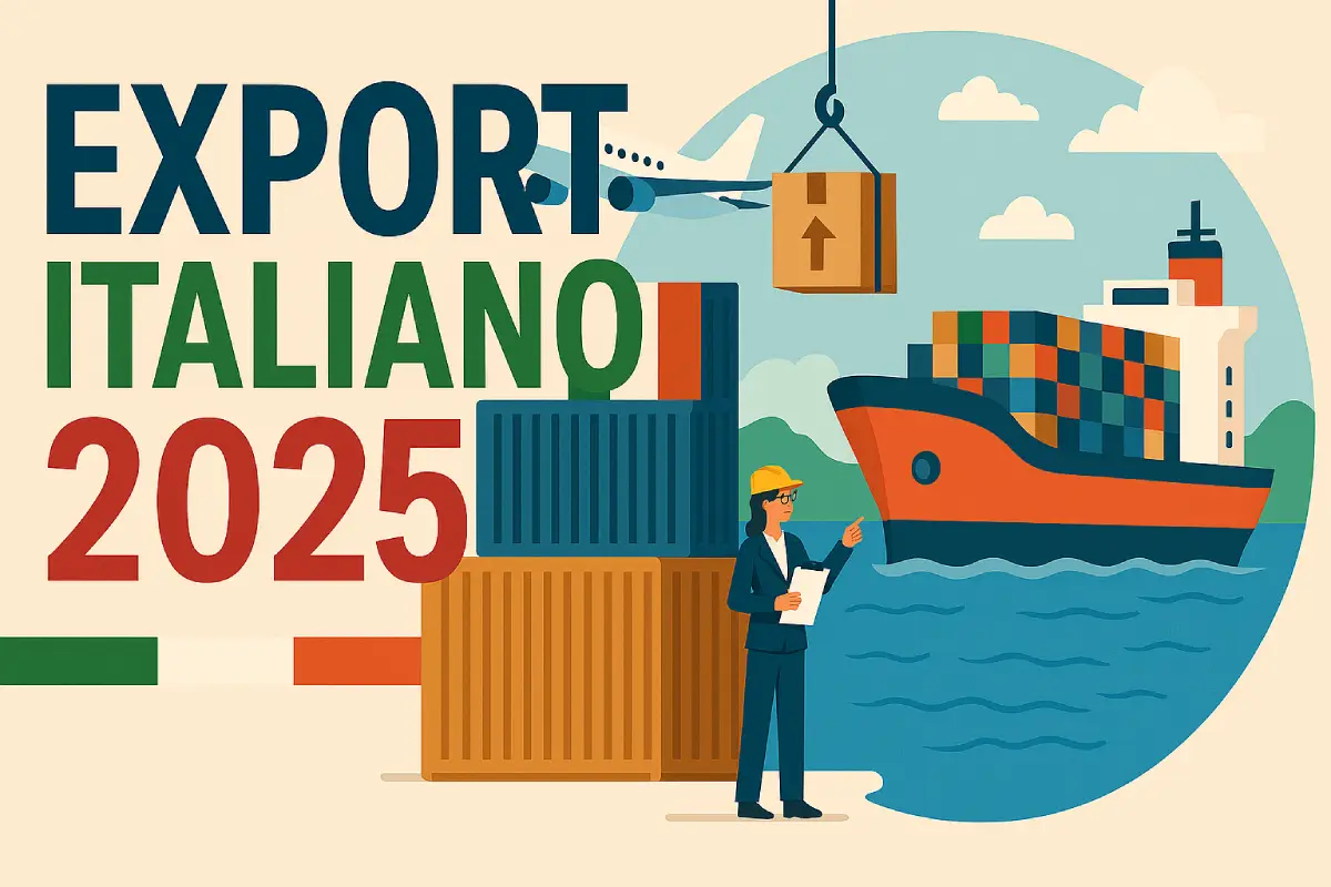 export made in Italy 2025
